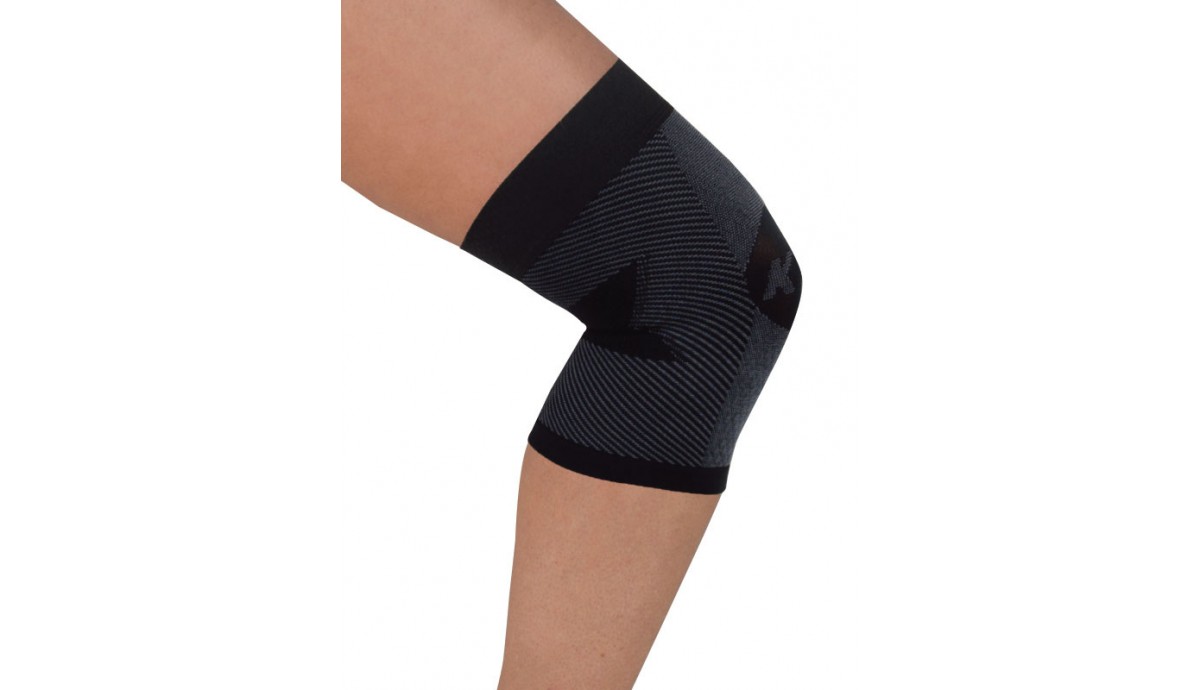 KS7 Knee Compression Sleeve (Single) - Black - Holistic Foot Clinic