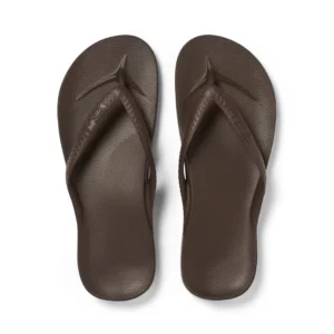 Archies - Arch Support Thongs (BROWN)